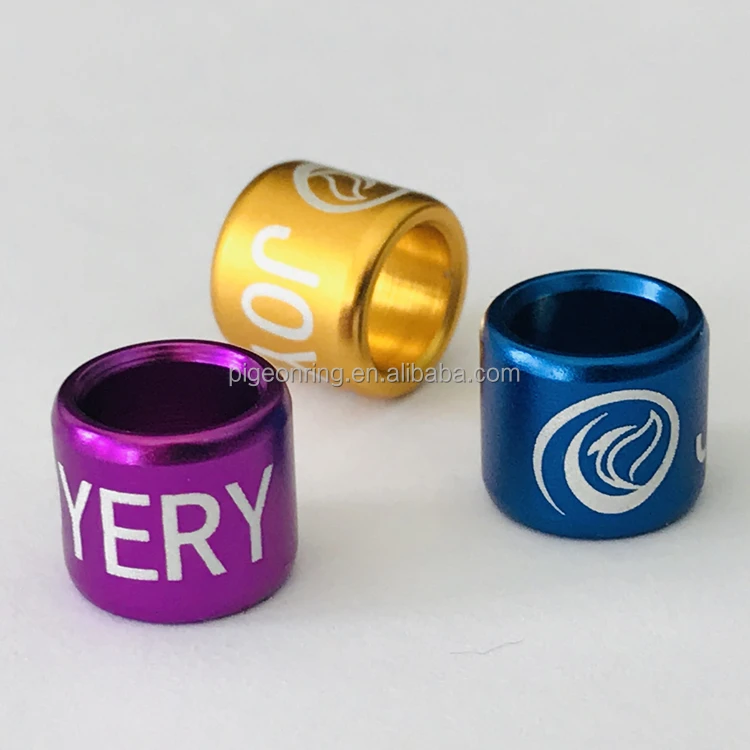 Wholesale High quality Aluminum bird rings Carrier pigeon rings all size