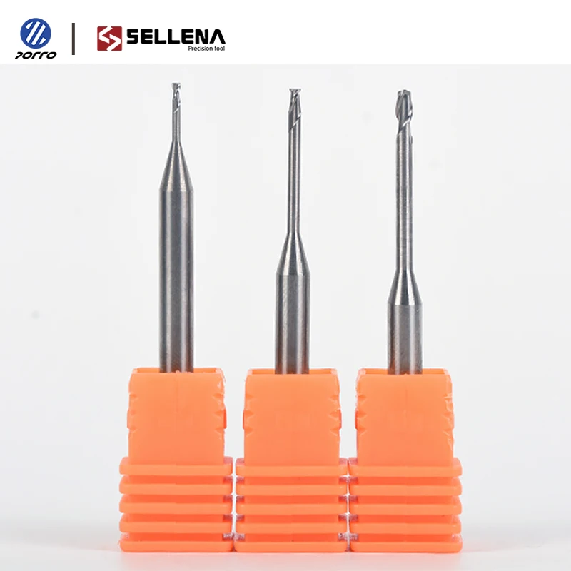 HRC50 Carbide 2 Flute Milling Machine CNC Cutting Tools Deep Groove Square End Mill Long Neck Solid Carbide Square End Mill