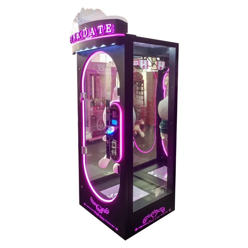 SUNMO Pink Date  Arcade Prize Cutting Gift game machine vending machine Indoor cut to win Game Machine