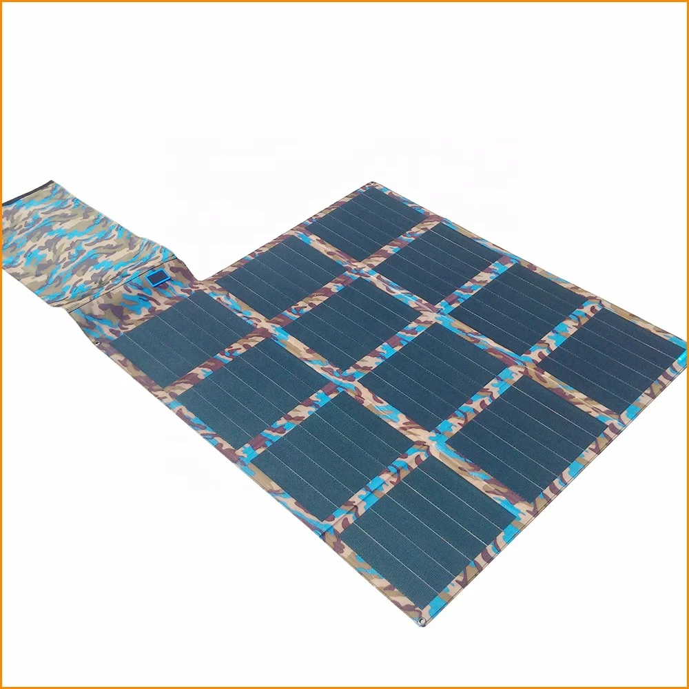 ETFE Lamination Thin Film Miasole CIGS Solar Blanket Panel Portable For Outdoor Use Waterproof Fabric Solar