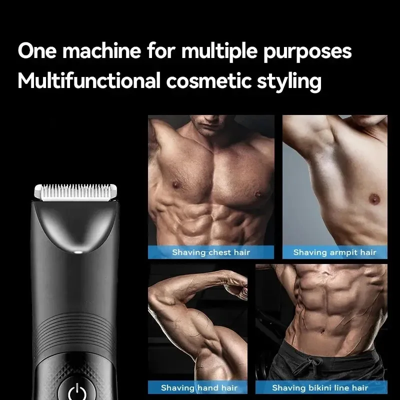 OEM Body Hair Trimmer Electric Grooming Trimmer for Men Hair removal Epilator Body Groomer Beard Grooming Kit Groin Trimmer