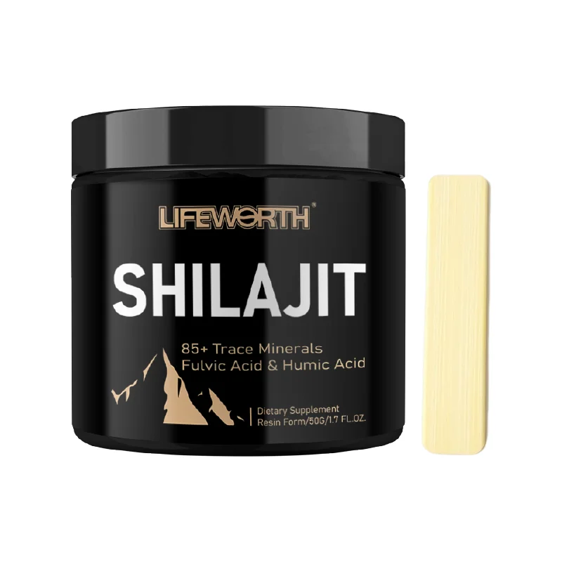 Lifeworth shirajit resin himalayan 85+Fulvic acid trace mineral supplements supports the metabolic immune system