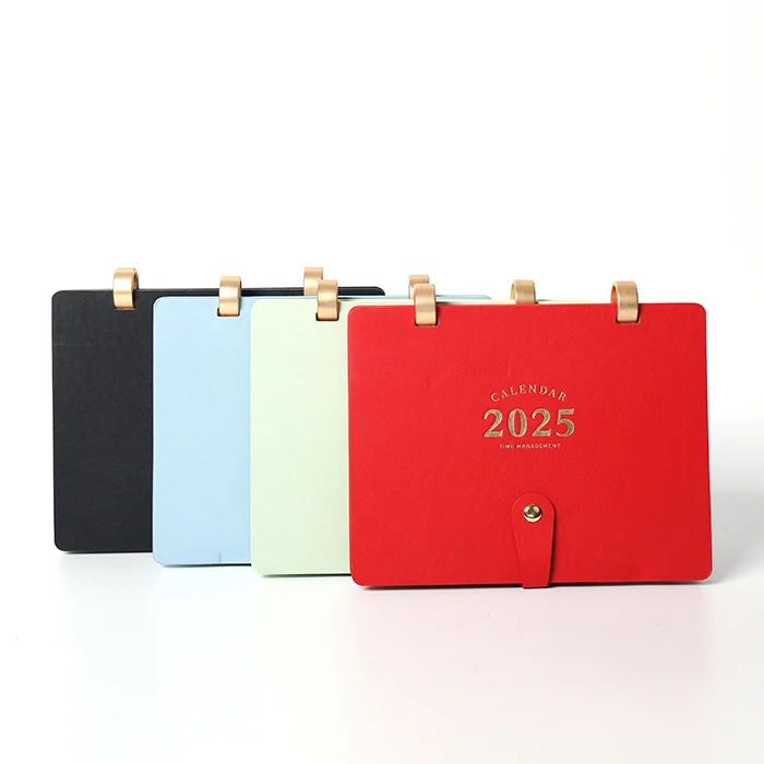 2024 2025 daily office  Planner custom printing Journal  desk  table Calendar pu  Planner agenda with logo