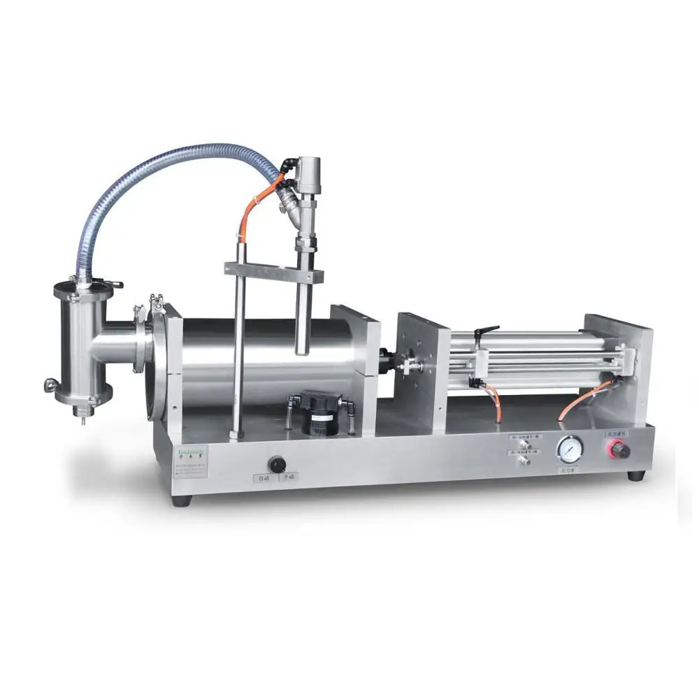 Customized Factory Price Automatic Liquid Filling Machine 50ml--1000ml Piston filler