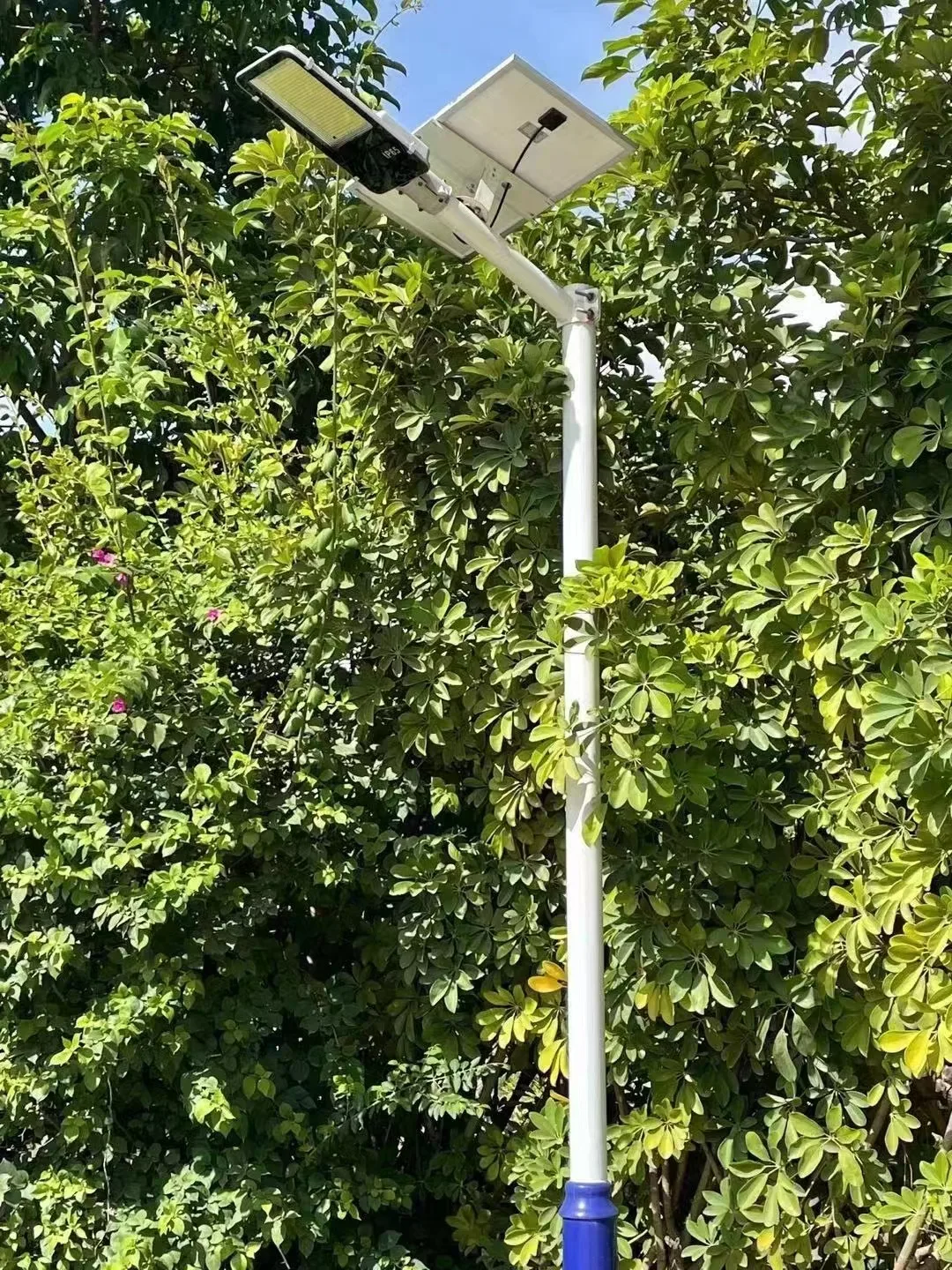 500 w led solar street light with solar sensor and 24 w solar led street light raw materials  street lamp