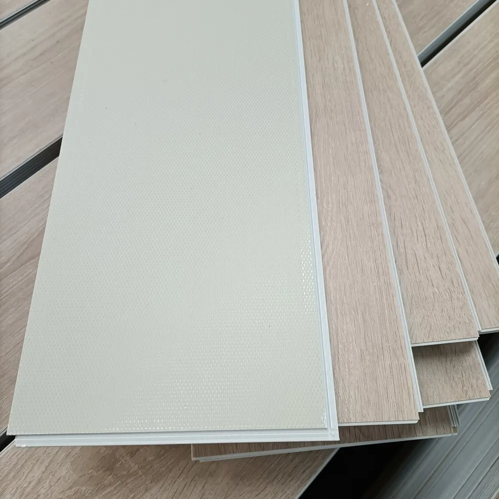 3D embossed finishing wooden PVC vinyl SPC floor with EVA pad