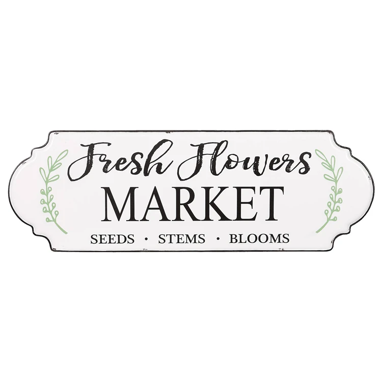 
Farmhouse Wall Enamel Wall Art For Home Decoration 