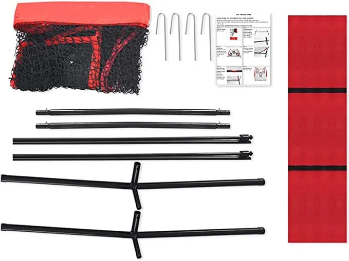 Hot Sale 6x6FT Football Net for Throwing Backyard Outdoors with 3 Targets Football Net