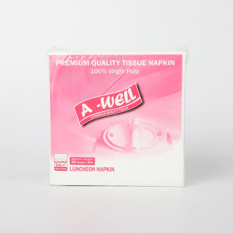 100% сырая древесная масса биоразлагаемая Коммерческая индивидуальная мягкая упаковка для лицевой ткани