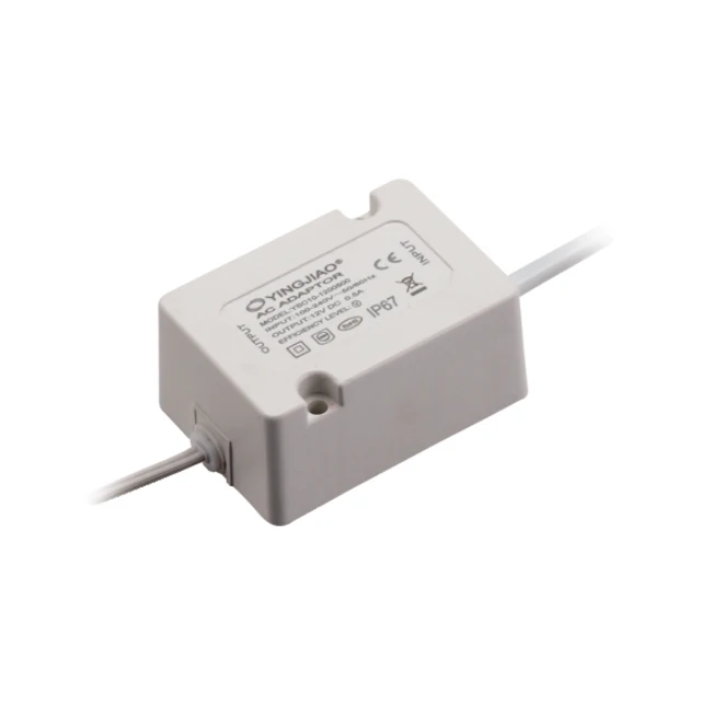 IP67 Plastic Housing Switching Power Supply Waterproof 12V DC 1A 1000mA 24V 0.5A LED CCTV Power Adapter