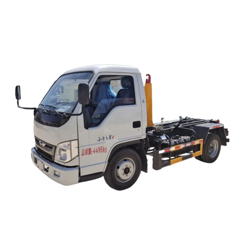 Мини-мусоровоз dongfeng, 6 колес, 3CBM, 5CBM