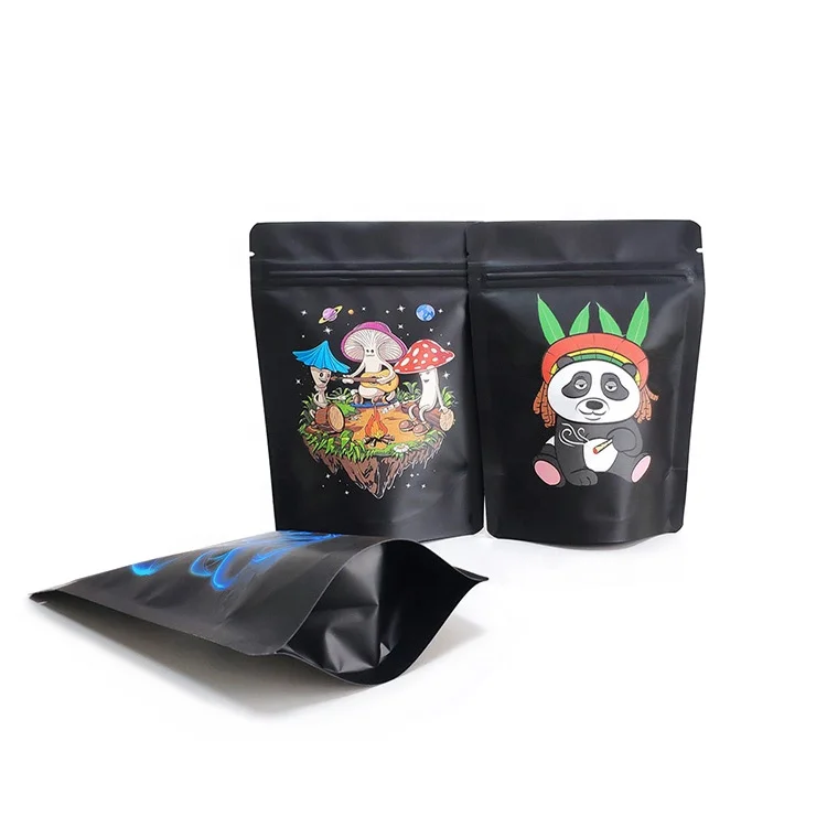 Wholesale mylar bags custom printed stand up packaging baggie