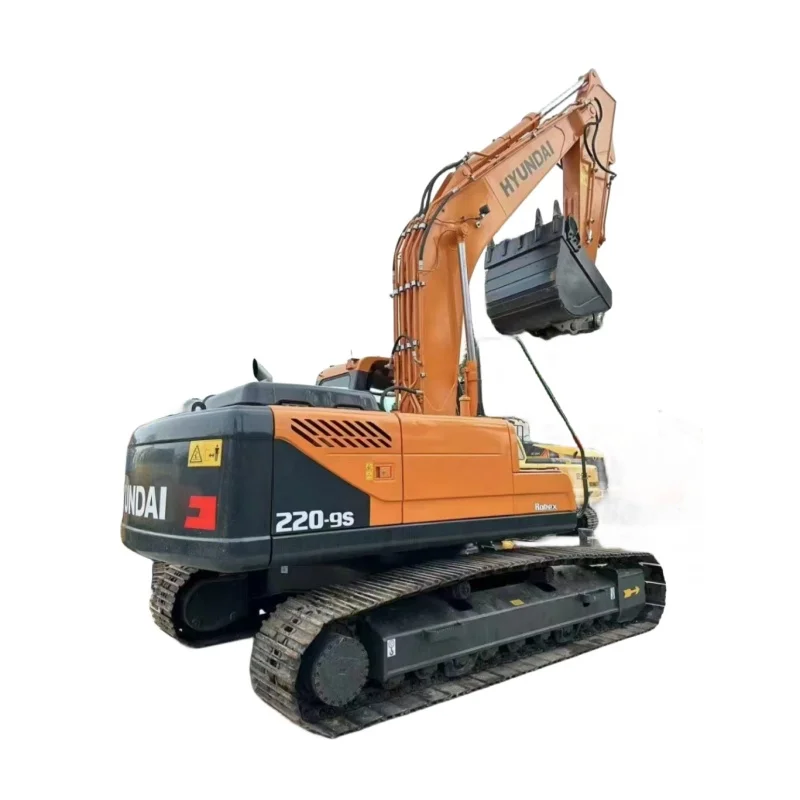 Экскаватор Hyundai 220-9s 22-тонный вес 220 305 в хорошем состоянии импортный гусеничный экскаватор из Кореи Подержанные экскаваторы Hyu