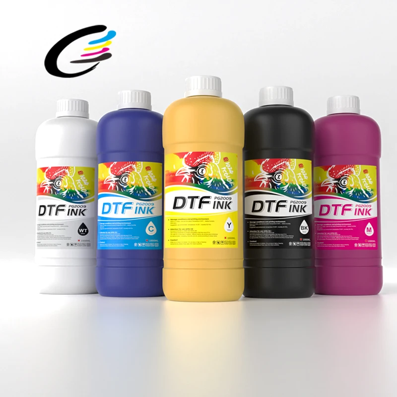 FCOLOR Premium DTF Water-Based Printing Ink 250ml 500ml 1000ml Volumes Dtf ink  Compatible with L8550 8500 I1600 Printers