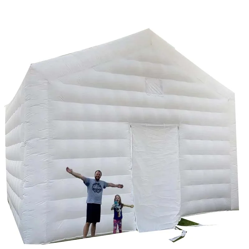 High Quality Outdoor Led Lighting Air Igloo Inflatable Dome with custom design snow tent Inflatable Club Tent