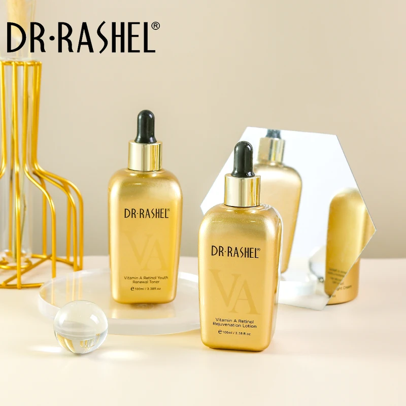 High quality DR RASHEL Vitamin  A Retinol  anti aging brightening tender skin care kit 1624