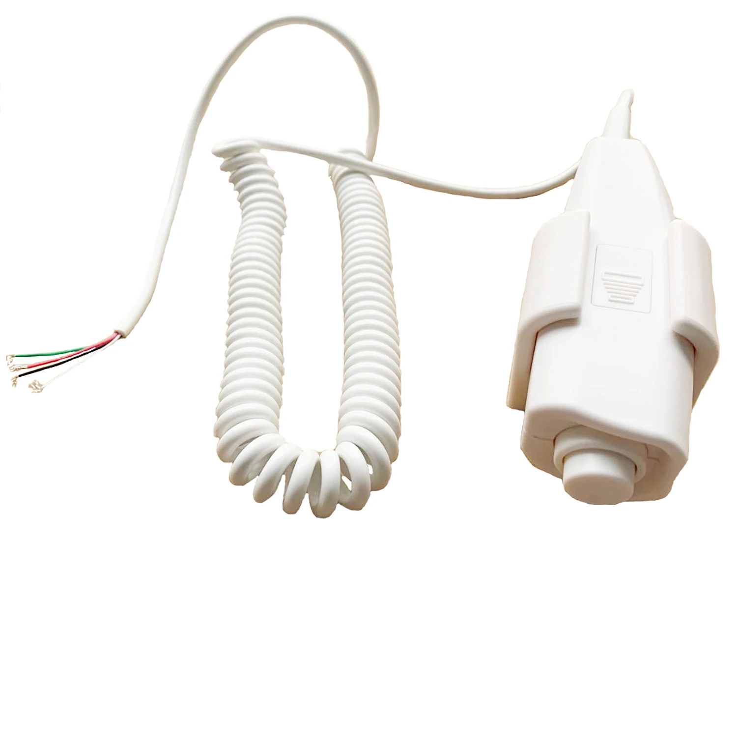 Two-position xray pre-exposure push button hand switch with inner OMRON micro switch with 3m-wire cord and customizeds lengths