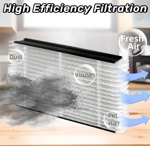 High Quality AC Furnace Filters MERV 11 Electrical Furnace Filters Pleated Cardboard Air Purifier Parts 16x25x4 inches