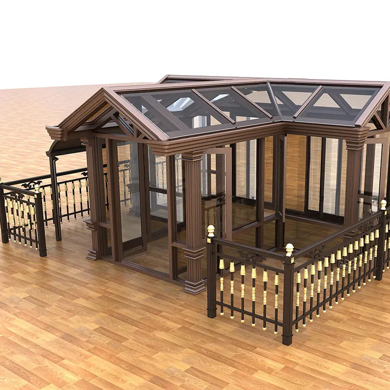 outdoor glass sunroom veranda aluminum sun room