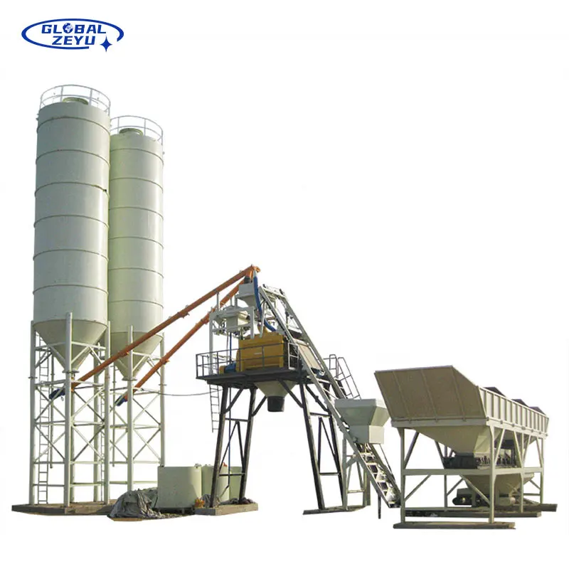 Factory Manufacture Mini Concrete Mixer Plant HZS25 to HZS120 25M3/h 35M3/h 50M3/H 60M3/h 75M3/h 90M3/H 120M3/H Concrete Plant