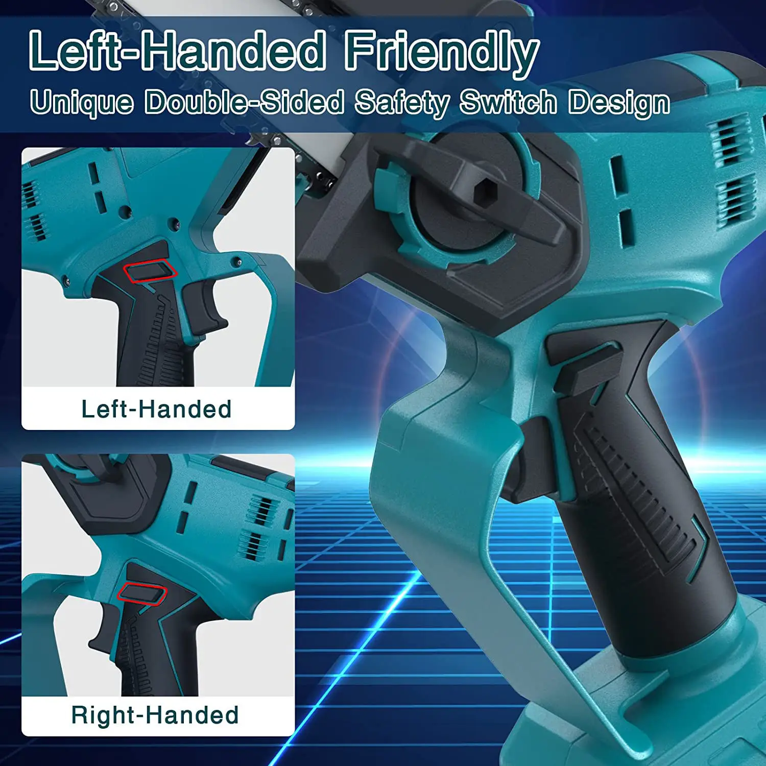 New Design Mini Portable Chainsaw Chain Parts Power China wood cutter machine Battery Chainsaw