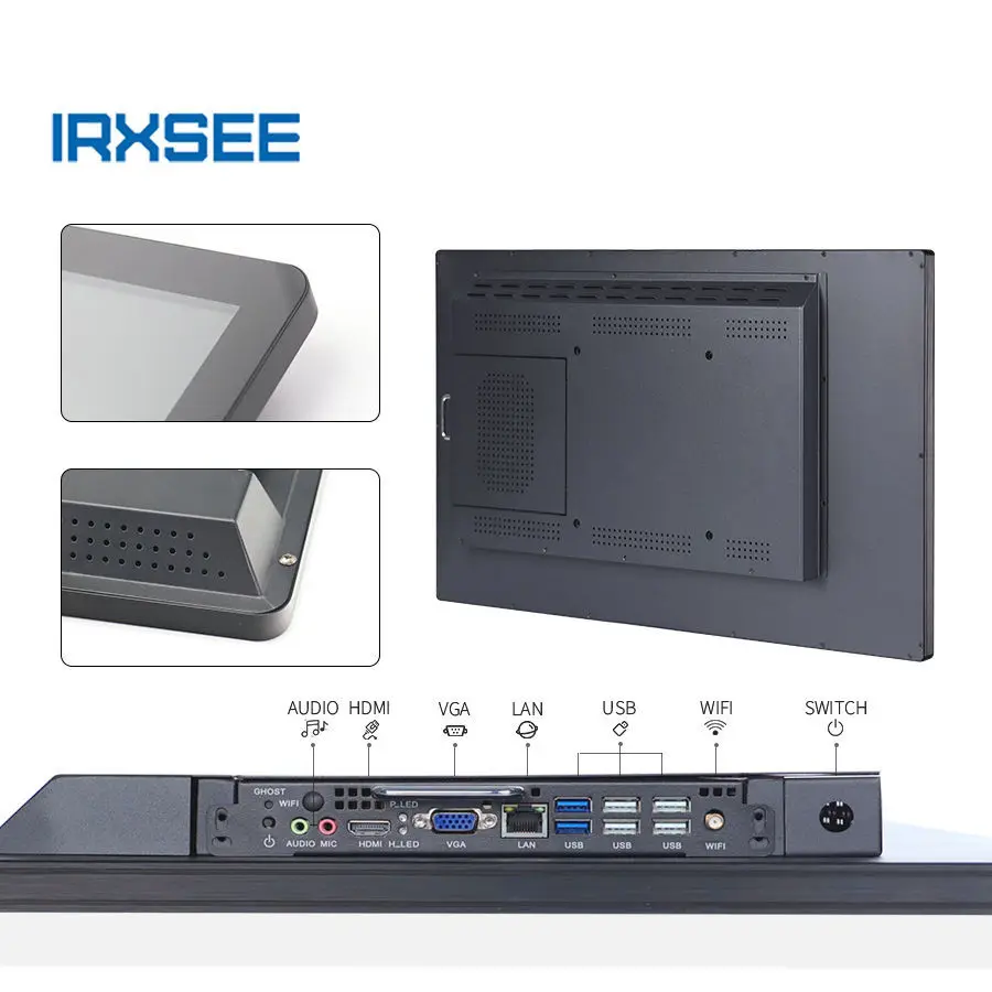 Capacitive 32 43 49 55 65 Inch Usb Touch Screen Interactive Smart boards FHD 4K Interactive Board For School Office Teaching