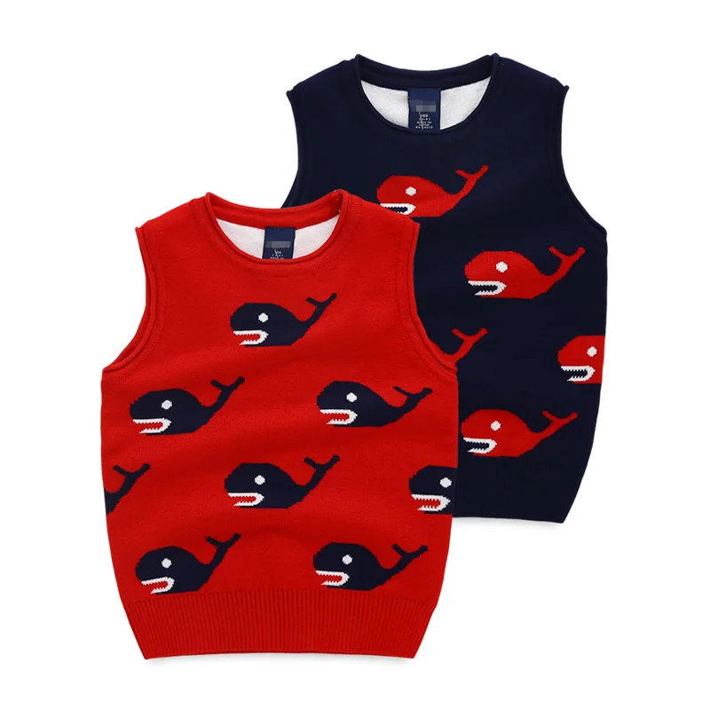 Baby Crochet Knitting Pattern Cashmere Vest Sweater For Boys Free Sample