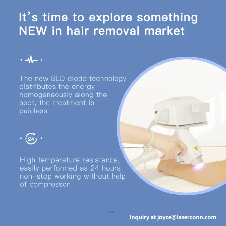 Laser Epilation Portable Laser Hair Removal 808nm Diode Laser 600W Depilation Machine