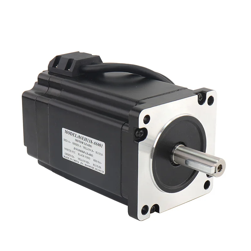 Комплект шагового двигателя с ЧПУ 6.0A 8.0N.m 86EH11860A6001 nema34 шаговый двигатель + CL86 приводной замкнутый