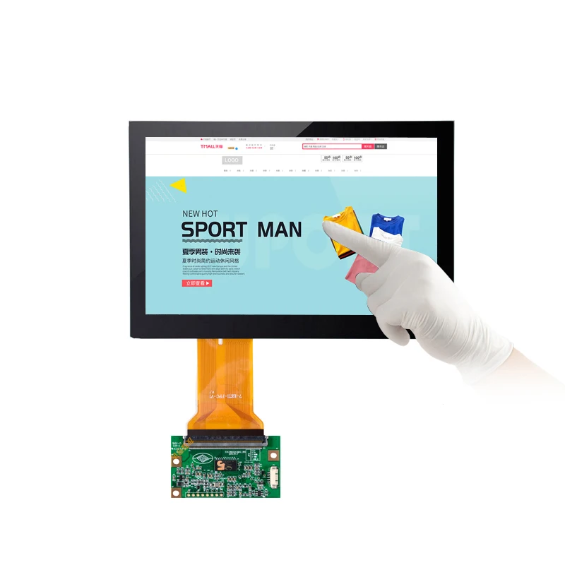 Ультратонкий портативный монитор 15 дюймов 6 дюймов 1080P с емкостным сенсорным экраном, дисплеи для PS4 Xbox Switch, мини-ПК, ноутбука