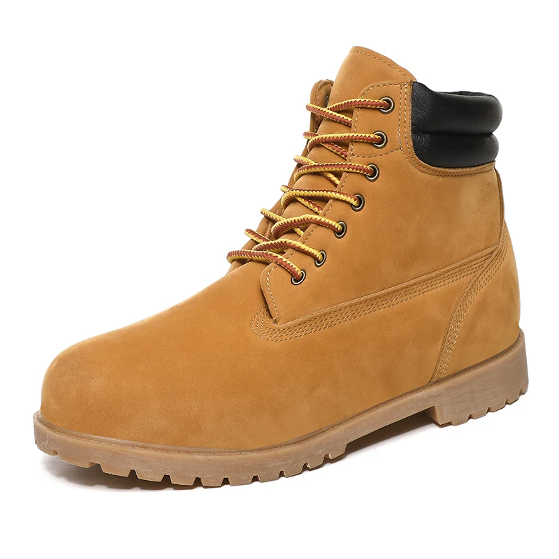 Classics hot sale martin boots with fleece lace up hiking shoes for men outdoor