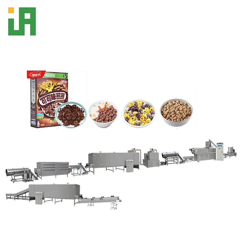 puff snack food machine corn snack machines snack food production line