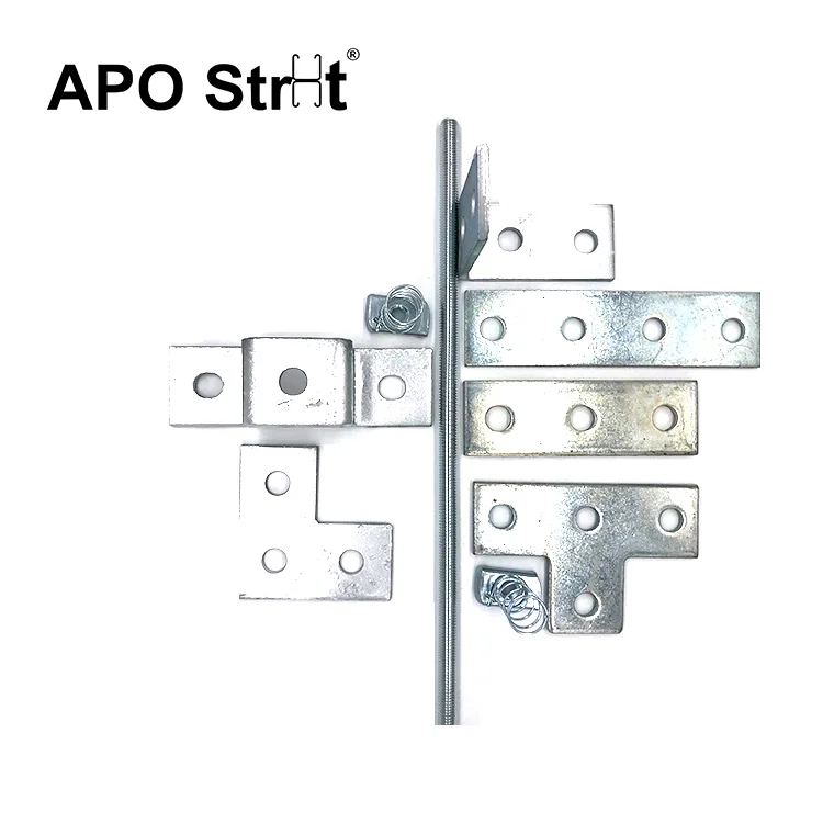 APO channel fittings connecting plate Accessories unistrut metal Washers Stainless Steel Plate Washer Square Flat Washer