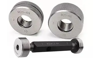 The Metric M1,M10,M20,M30,M50,M80,M105,M120,M150,M300 6g,8g Go and No Go Thread Ring Gauge