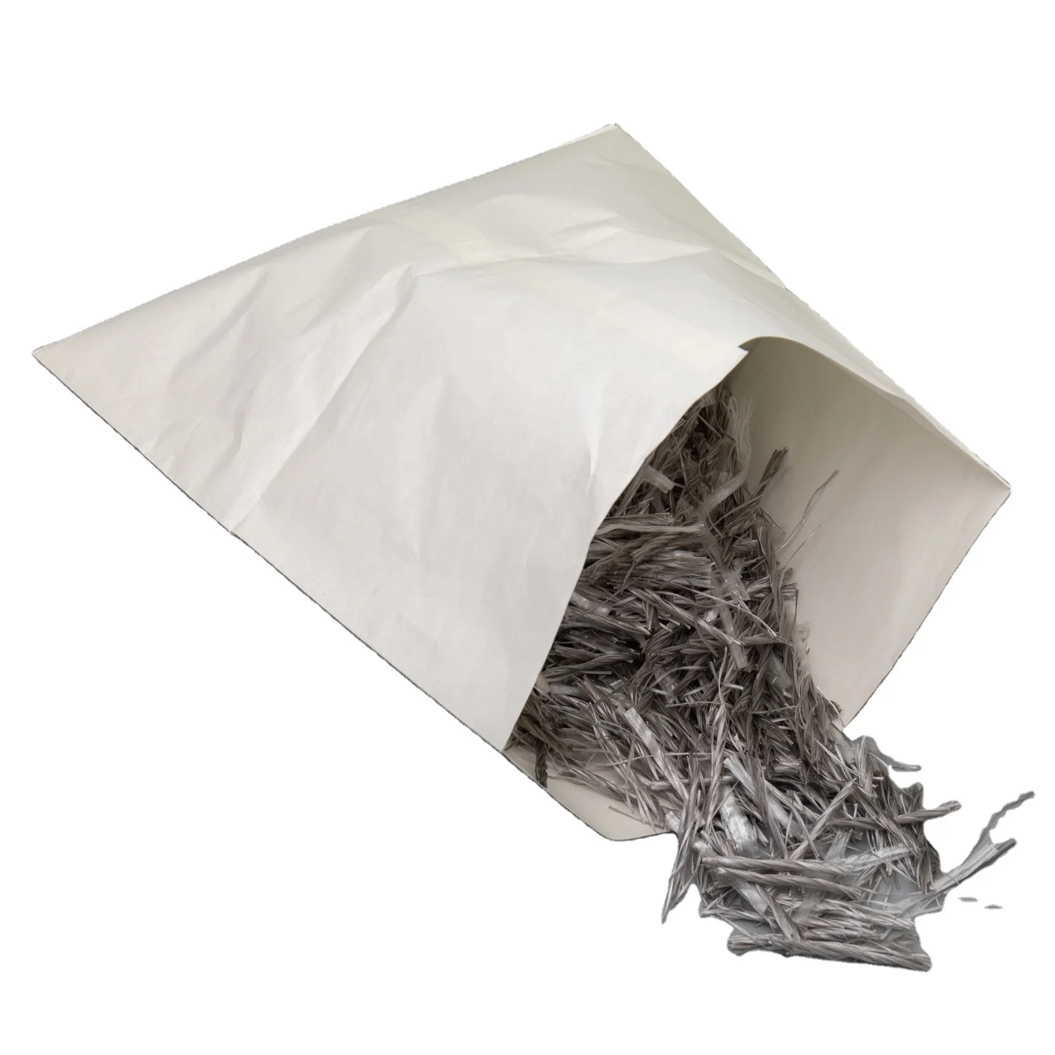 500Mpa 38mm 54mm Length Grey Color Braided PP Twist Fiber Polymer Reinforcements Concrete Fibers