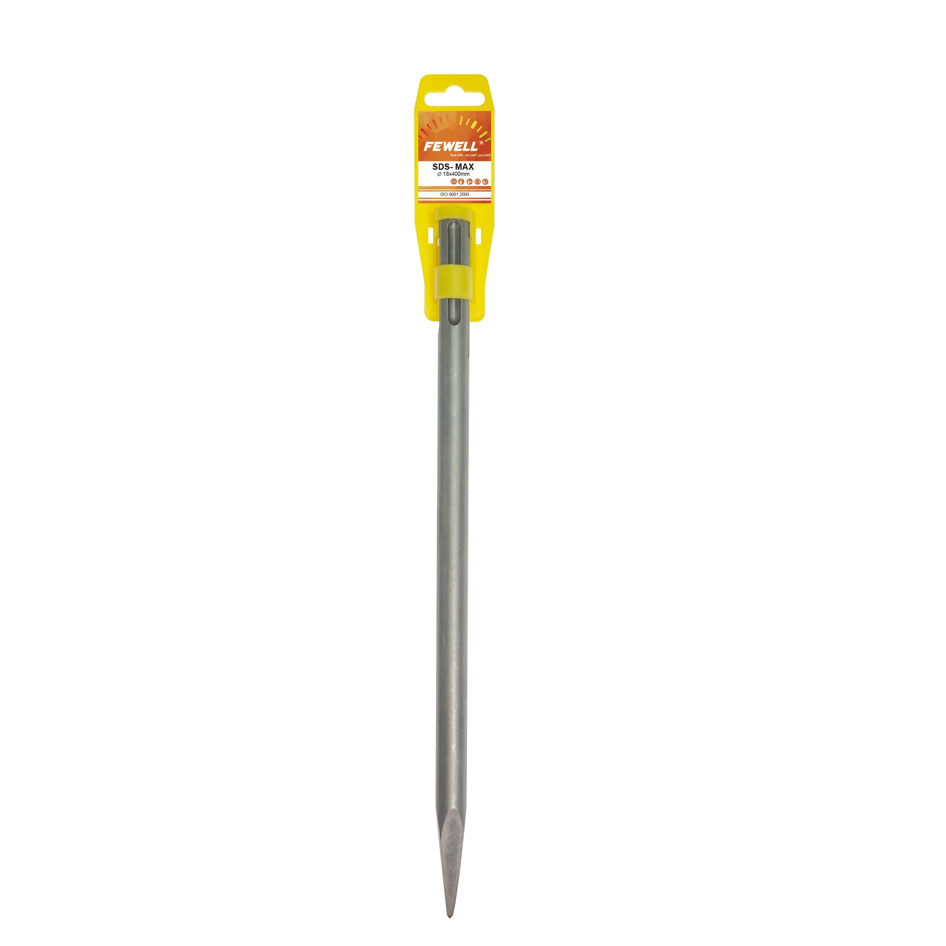 18x400mm SDS Max Electric hammer drill tools flooring point chisel for Tile Masonry Concrete Brick stone