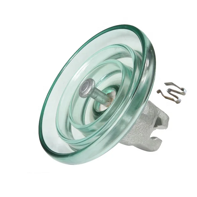 Electric Pole Suspension Glass Insulator U70B  Disc Glass Insulator U70b for High Voltage