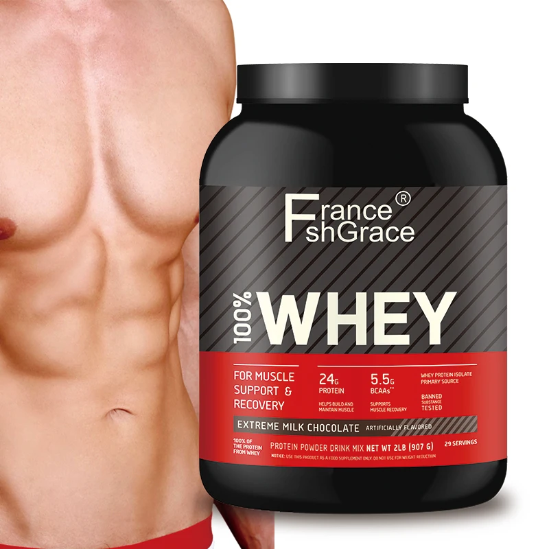 High Quality Whey Protein Isolate Powder Milk Chocolate Flavor Protein Smoothie Powder Whey Protein Powder