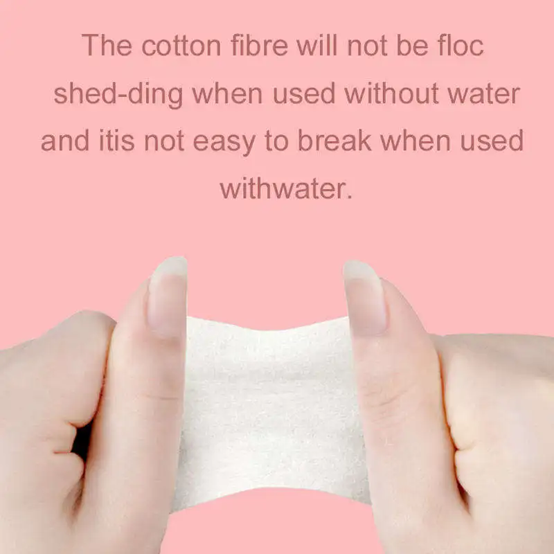 Soft Cotton pad combination cotton rounds cotton pads face cleaning skin pad