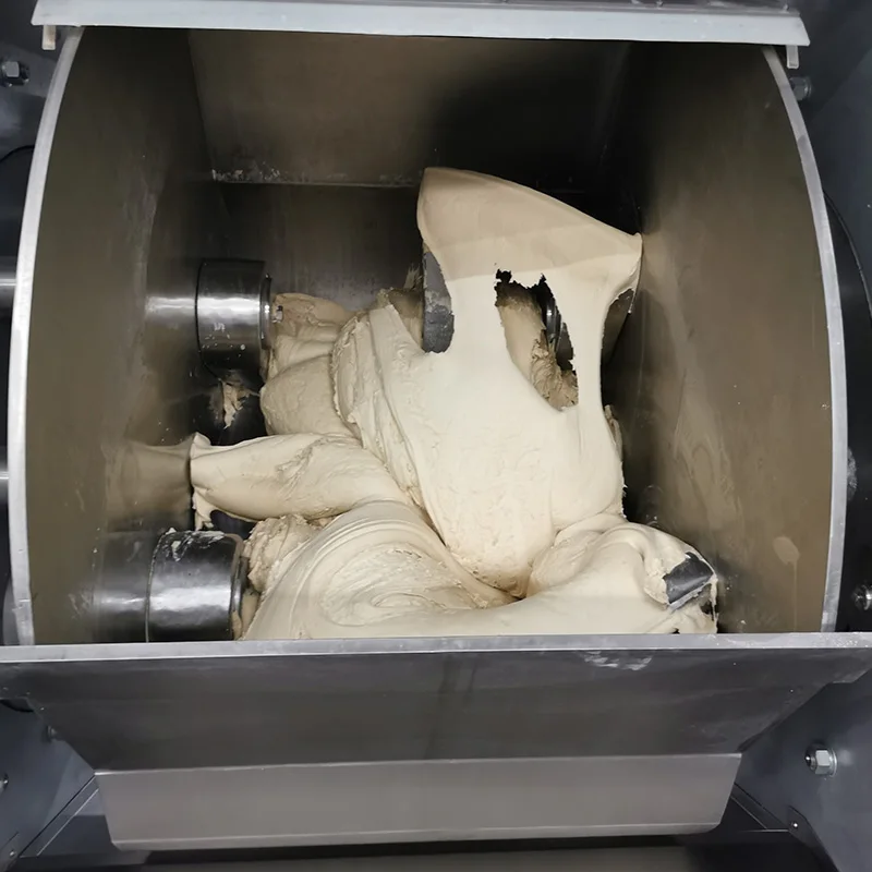 Customizable Biscuit Pizza Crackers Bread Horizontal Stainless Cookie Dough Horizontal Mixer