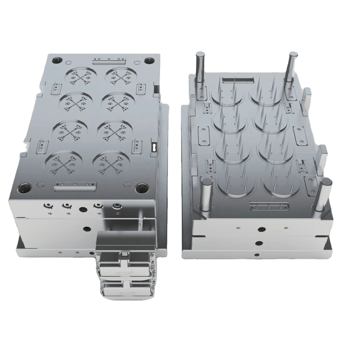 Medical Consumable Plastic Disposable 200ul 300ul 1000ul Pipette Tip Injection Medical Mold pvc molding mould injection