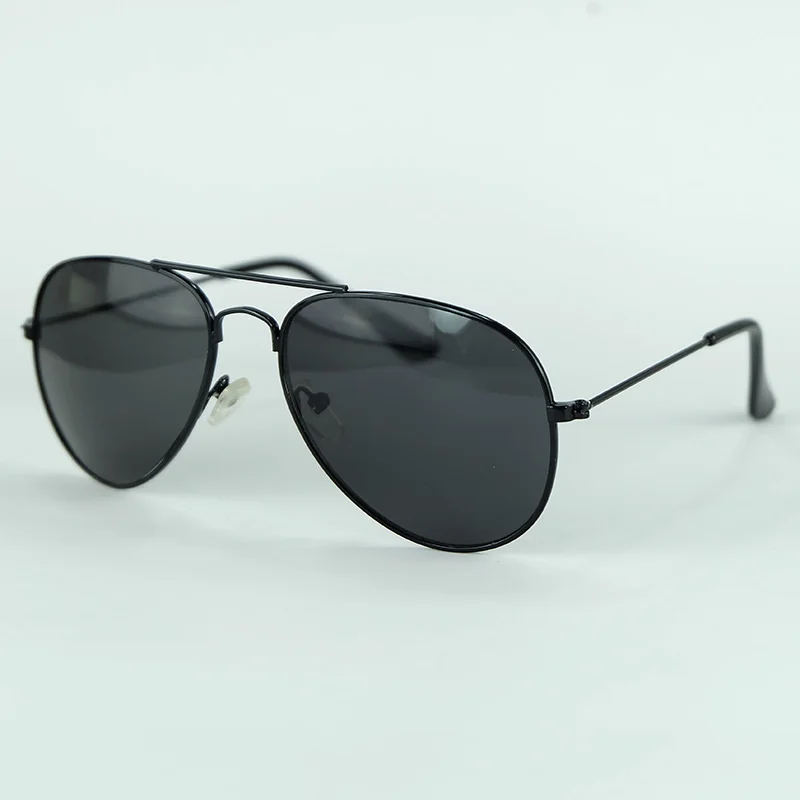 3025 Top Quality Kid Sunglasses UV400 Metal Frame Cool Pilot Baby Sun Glasses lentes de sol Unisex Designer
