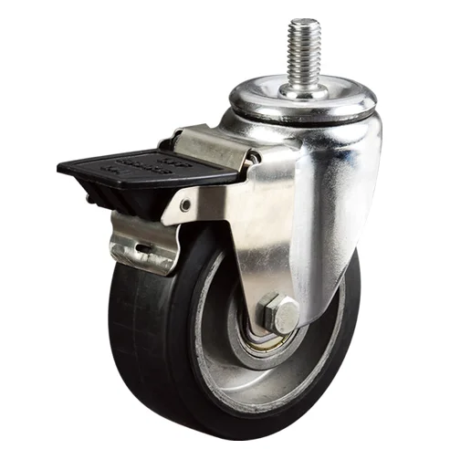 4inch thermoplastic rubber swivel caster wheel 120Kg capacity