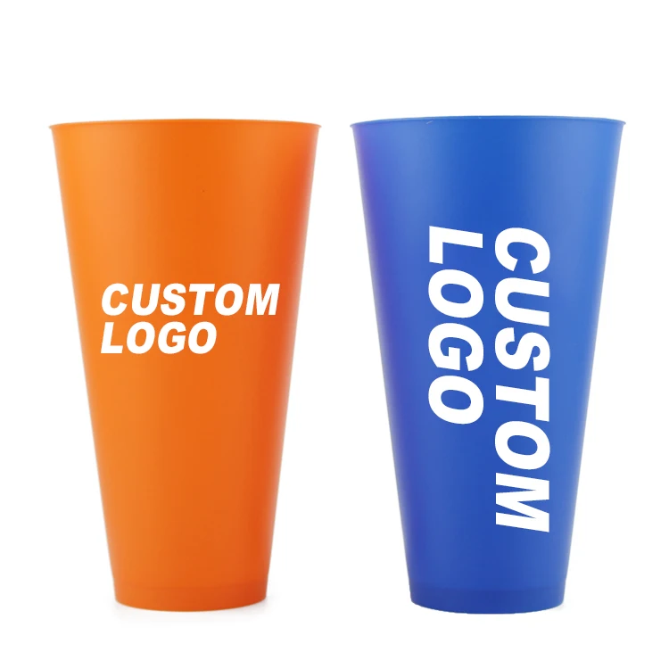 Food grade Custom Logo display hot selling 2 In 1 snack popcorn cups plastic snack drink popcorn plastic cup top with snack tray