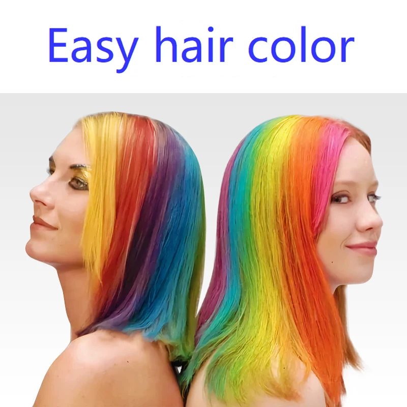 Factory Wholesale Popular Color Dye Hair Color Spray Temporary Custom Washable Color Highlight Hair Spray