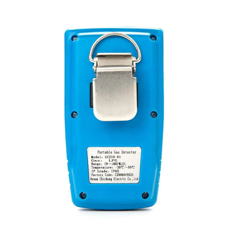 Auto Calibration Portable Single Gas Analyser Gas Purity Alarm Detector Analyzer