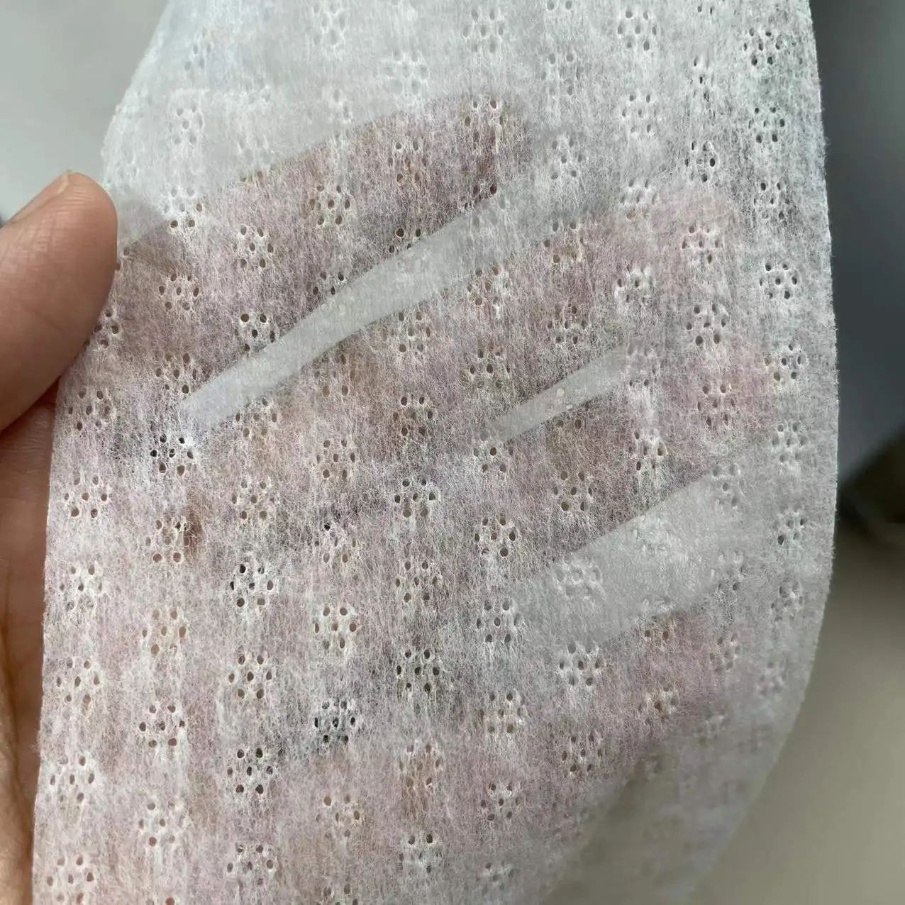 Air Through Thermal Bonded Nonwovens Non-woven Nonwoven Fabric Sanitary Napkin Pad Top Sheet