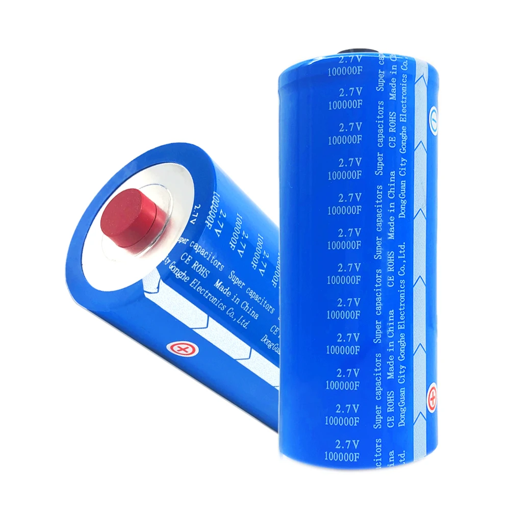 
New technology graphene supercapacitor 2.7v 100000f ultracapacitor with RoHS/CE/ISO9000 