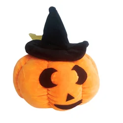 Custom Smart Comfortable Security Decorate House Style Personality Cool Large Healthy Promotional Halloween Pumpkin Plush Toys