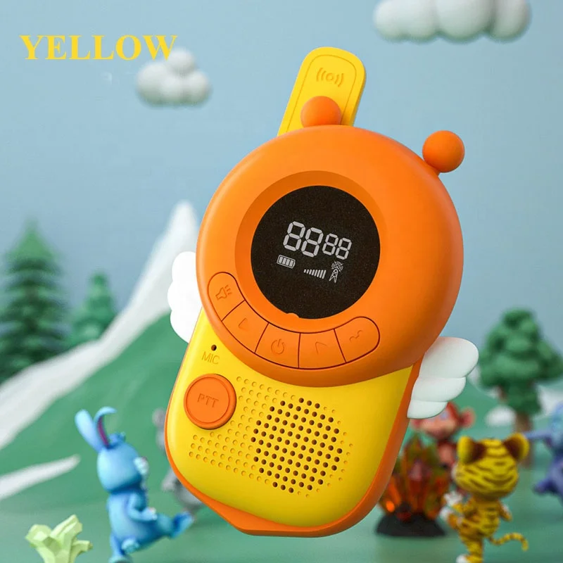 Wholesale Toys Gift 3KM Distance Interphone Rechargeable Kids Long Range Walkie Talkie